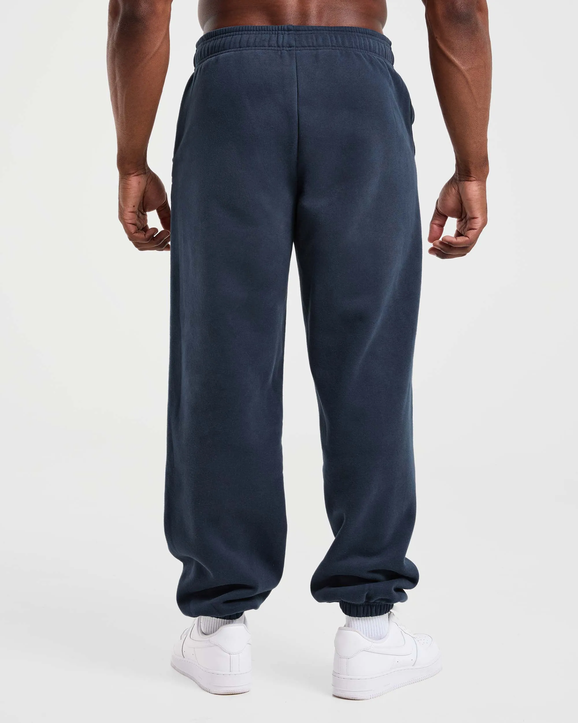 Academy Oversized Joggers - Navy