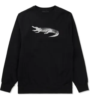 Alligator Mens Crewneck Sweatshirt