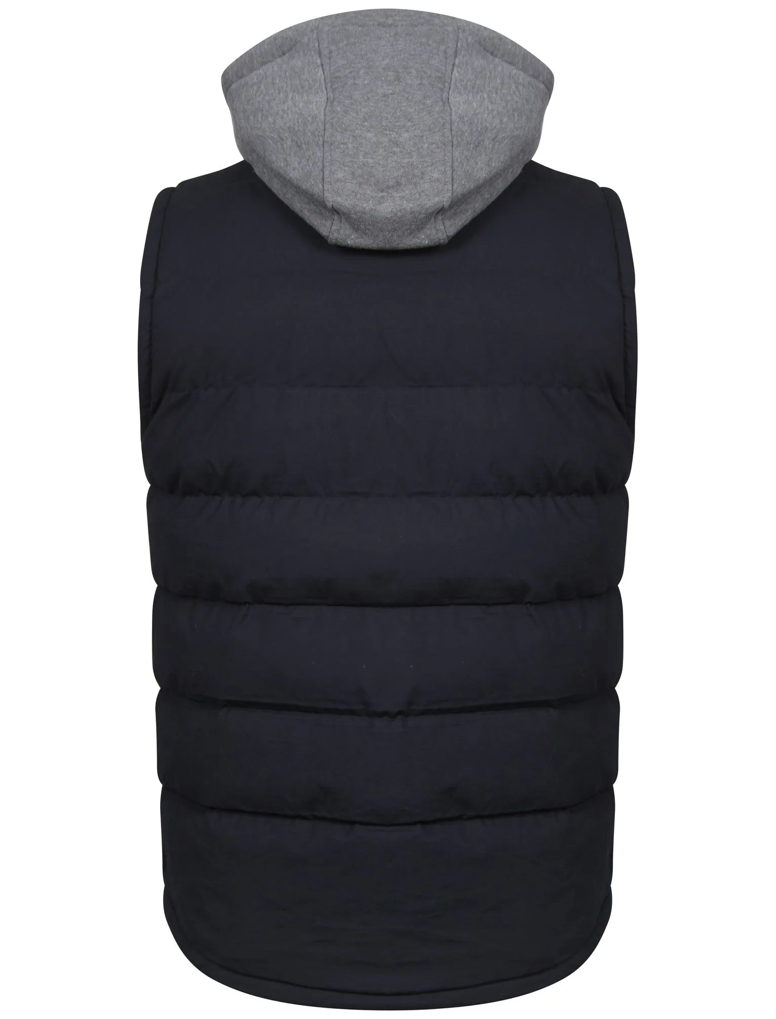 Annerley Hood Insert Quilted Gilet in True Navy - Tokyo Laundry