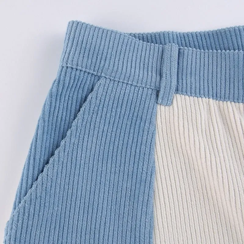 Baggy Hight waist Corduroy Pants