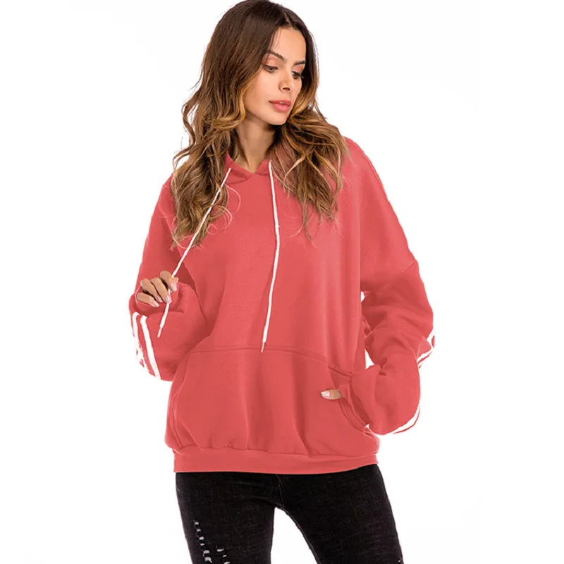 Bat Sleeve Hoodie Thicken Sweatshirt Plus Velvet