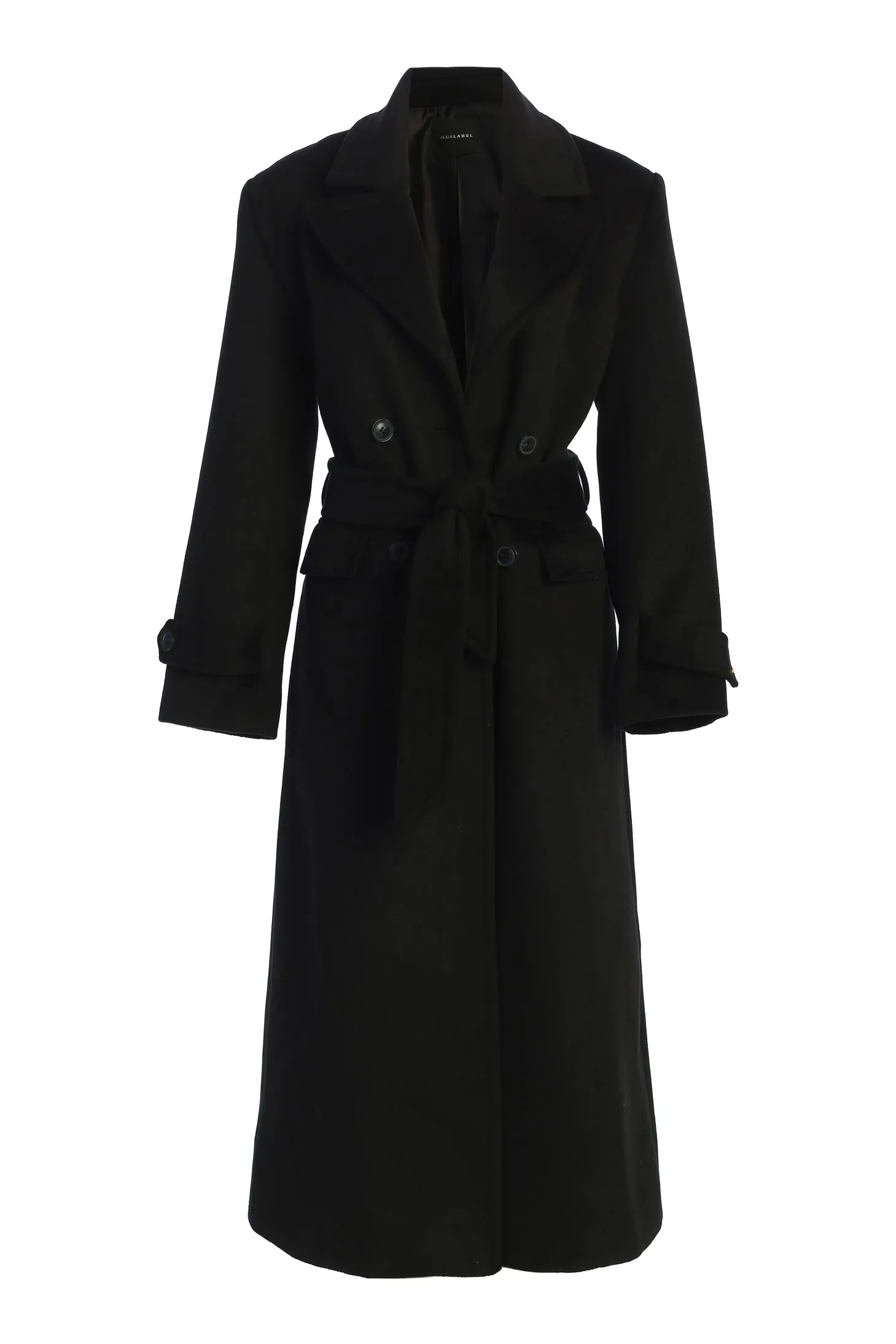 Black Rain Or Shine Longline Coat