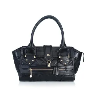 Burberry Quilted Leather Grande Manor Tote