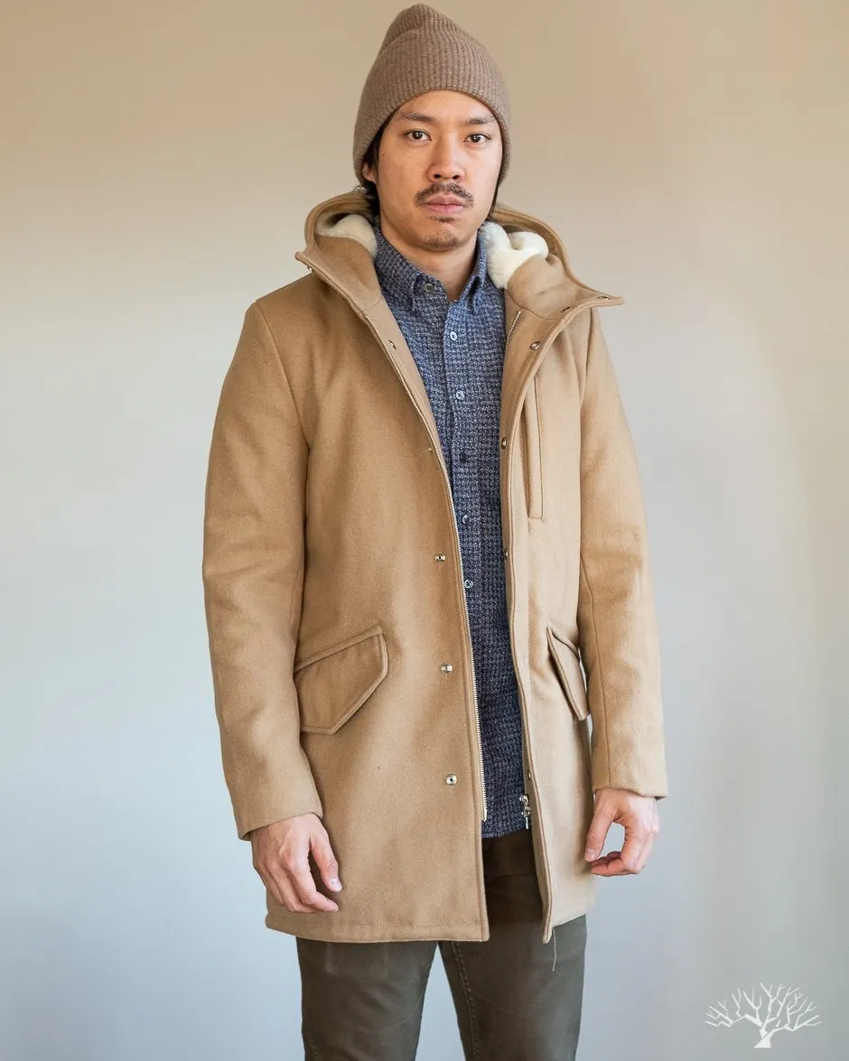 Camel Fishtail Parka