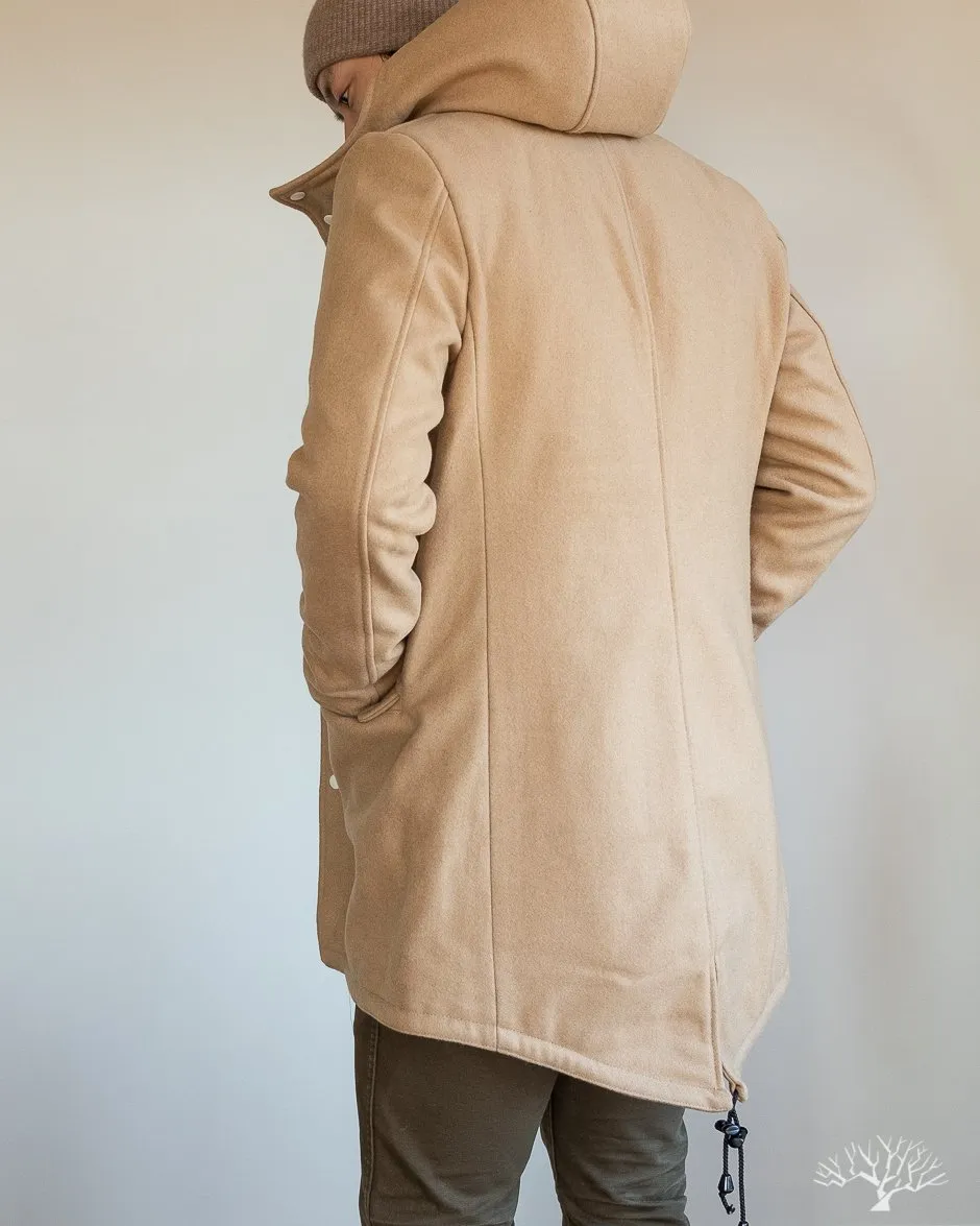 Camel Fishtail Parka