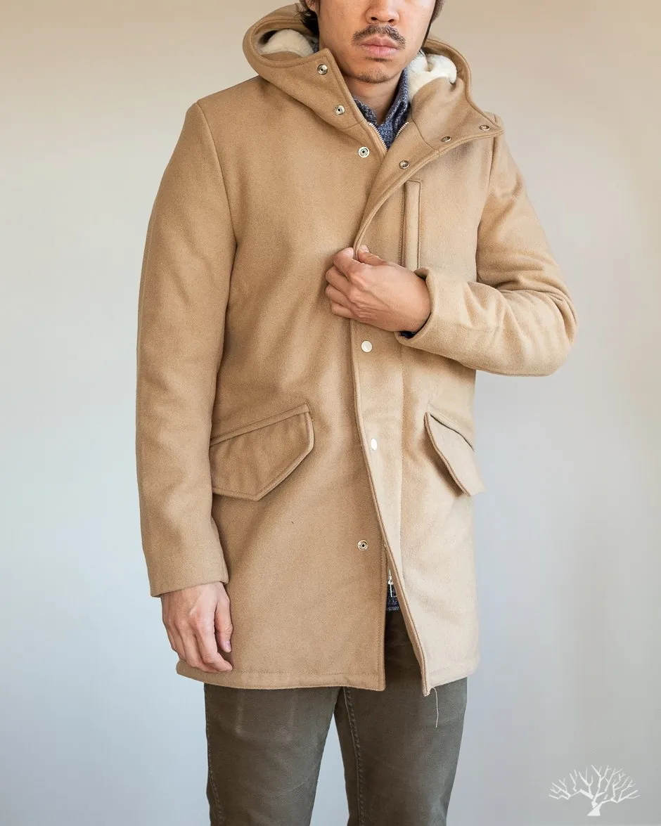 Camel Fishtail Parka