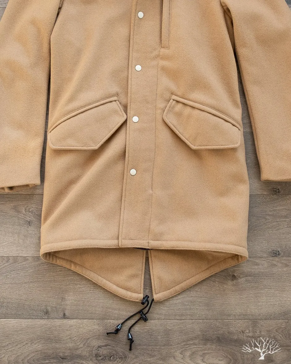 Camel Fishtail Parka