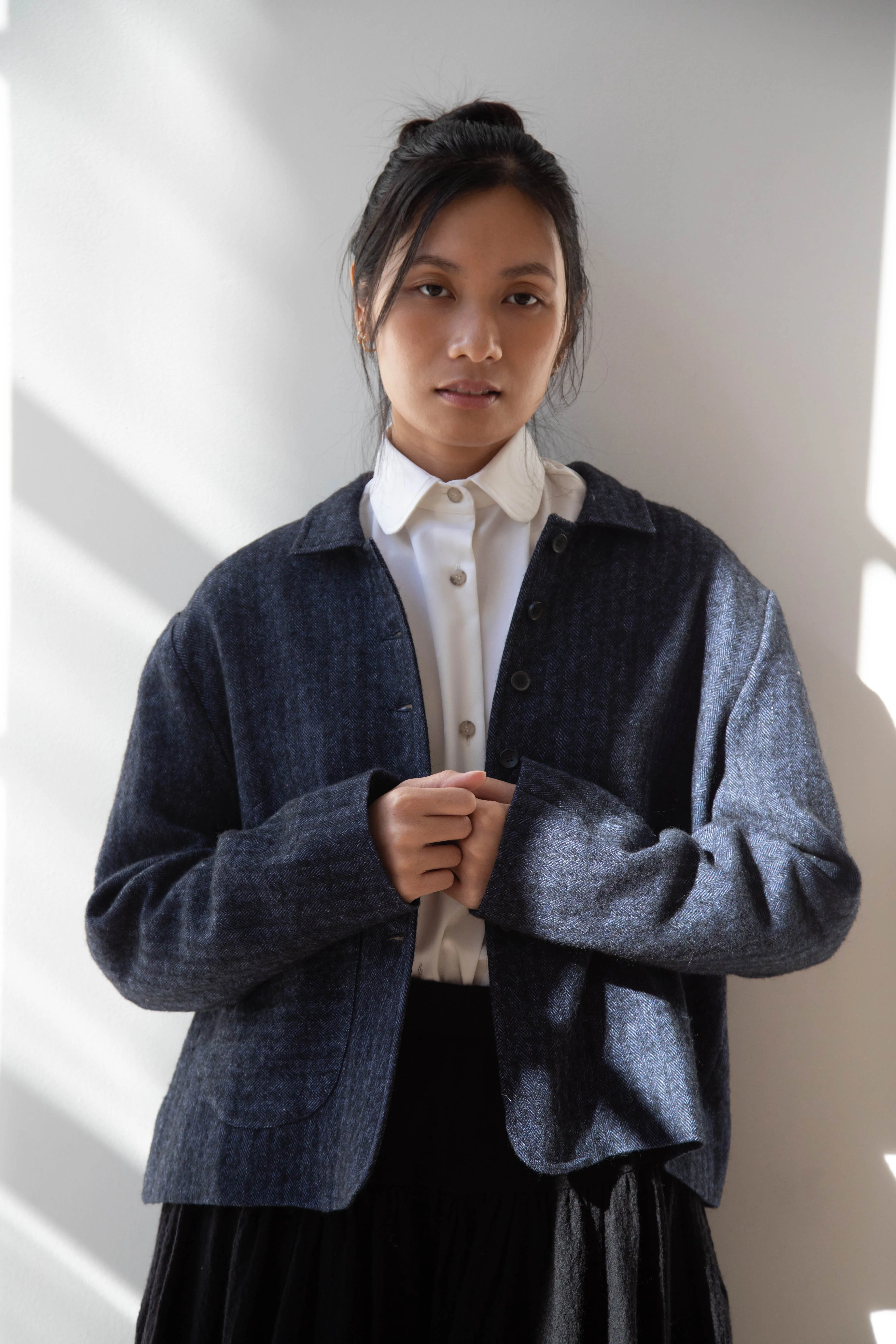 Cawley | Herringbone Lillie Jacket