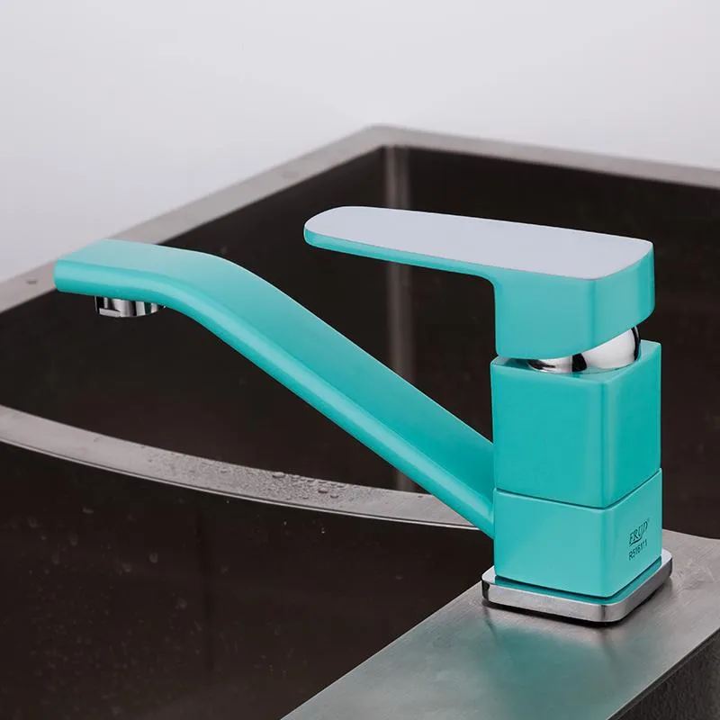 Cold and Hot Water Mixer Tap  Kitchen Faucet