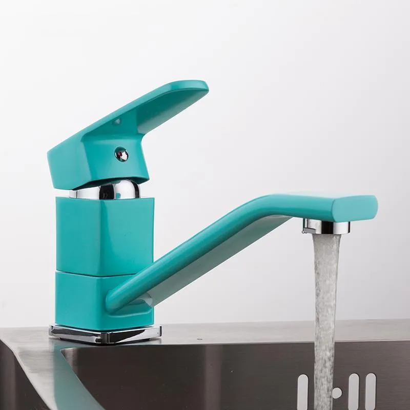 Cold and Hot Water Mixer Tap  Kitchen Faucet