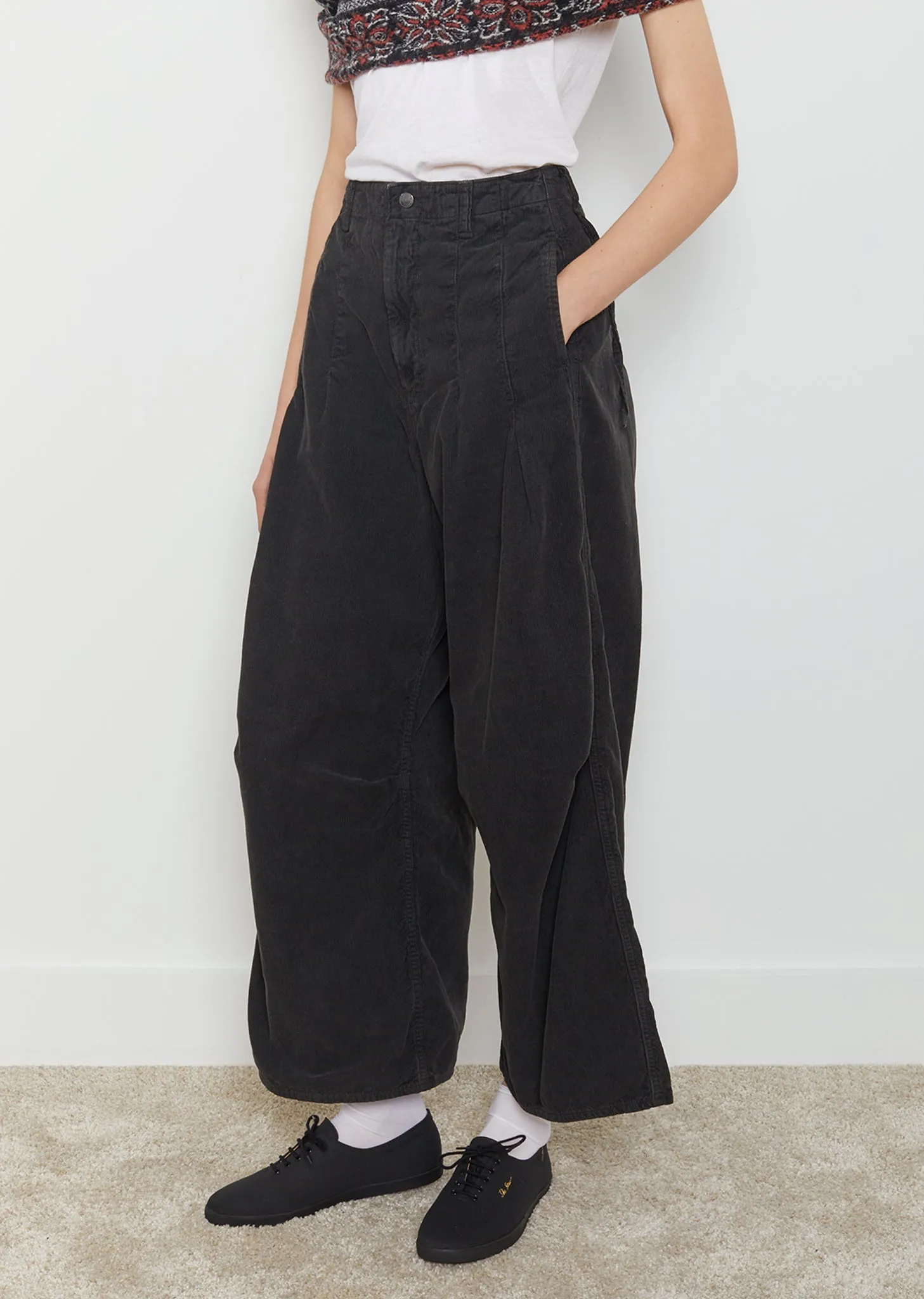 Corduroy Baggy Pants