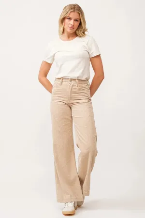 Dear John Fiona Corduroy Pant in Foam Cream