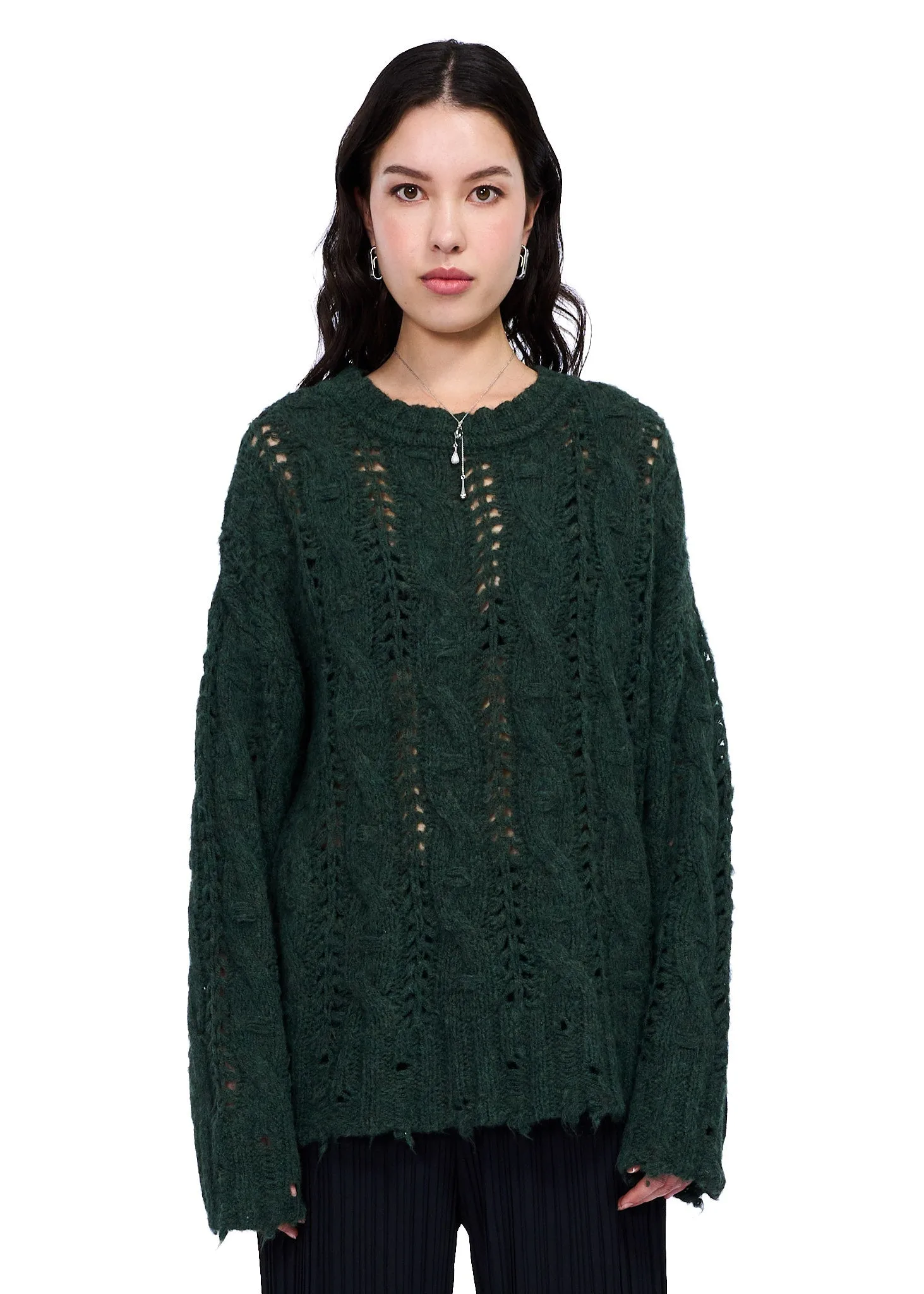 ESTHE Cable Knit Jumper