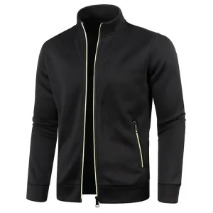 Funki Buys | Sweaters | Men's Zip Up Stand Collar Winter Jacket