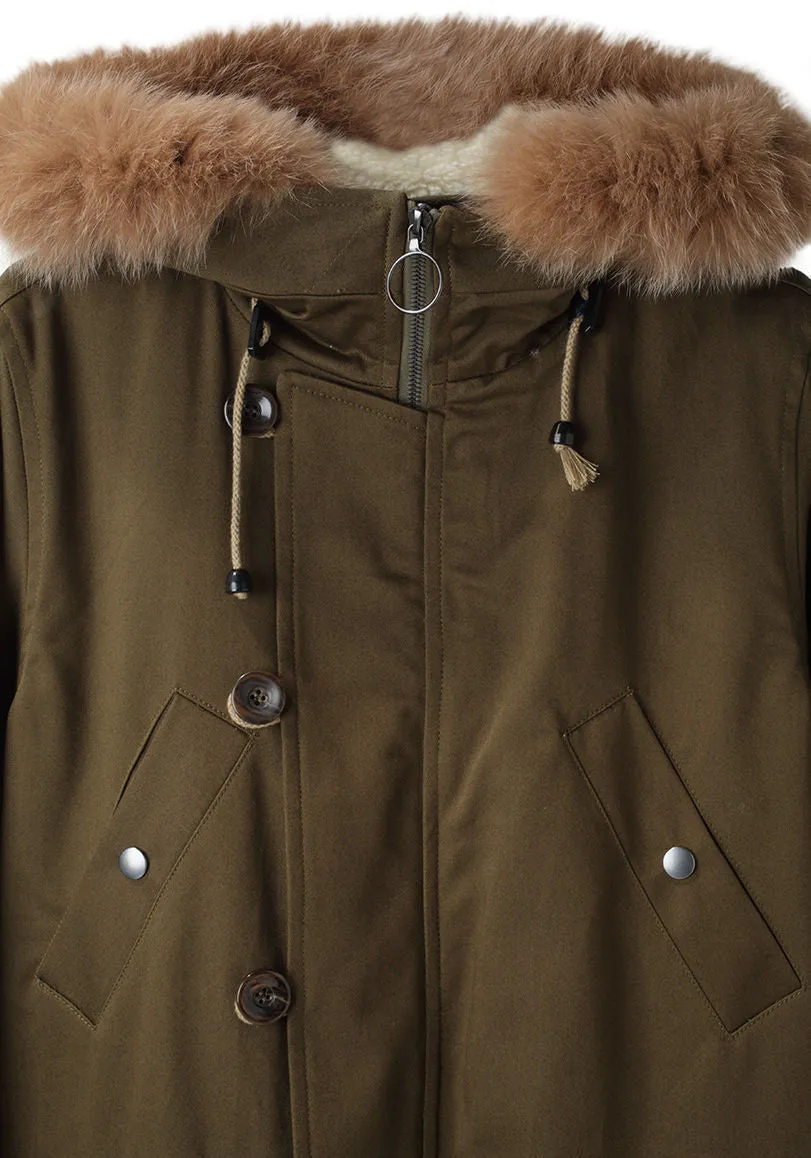 Fur Trimmed Parka