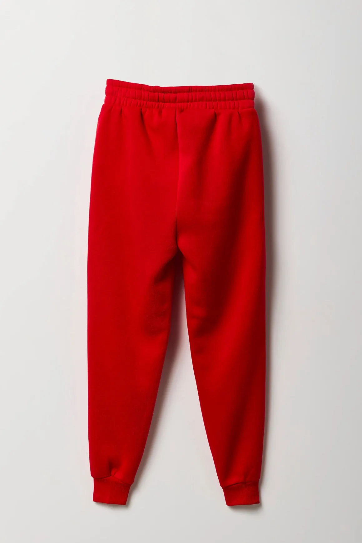 Girls Embroidered Fleece Jogger