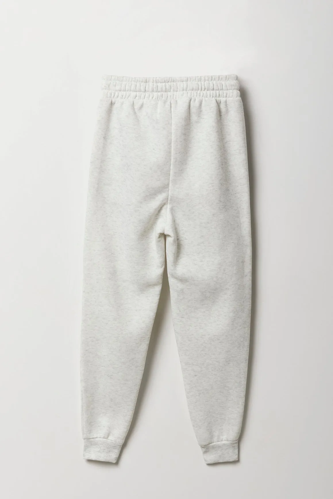 Girls Embroidered Fleece Jogger