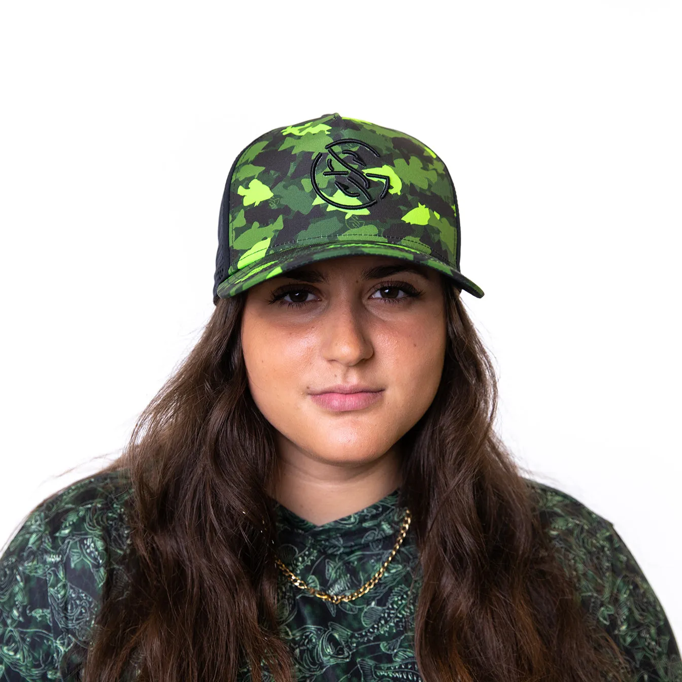 Googan Fish Camo Perforated Snapback