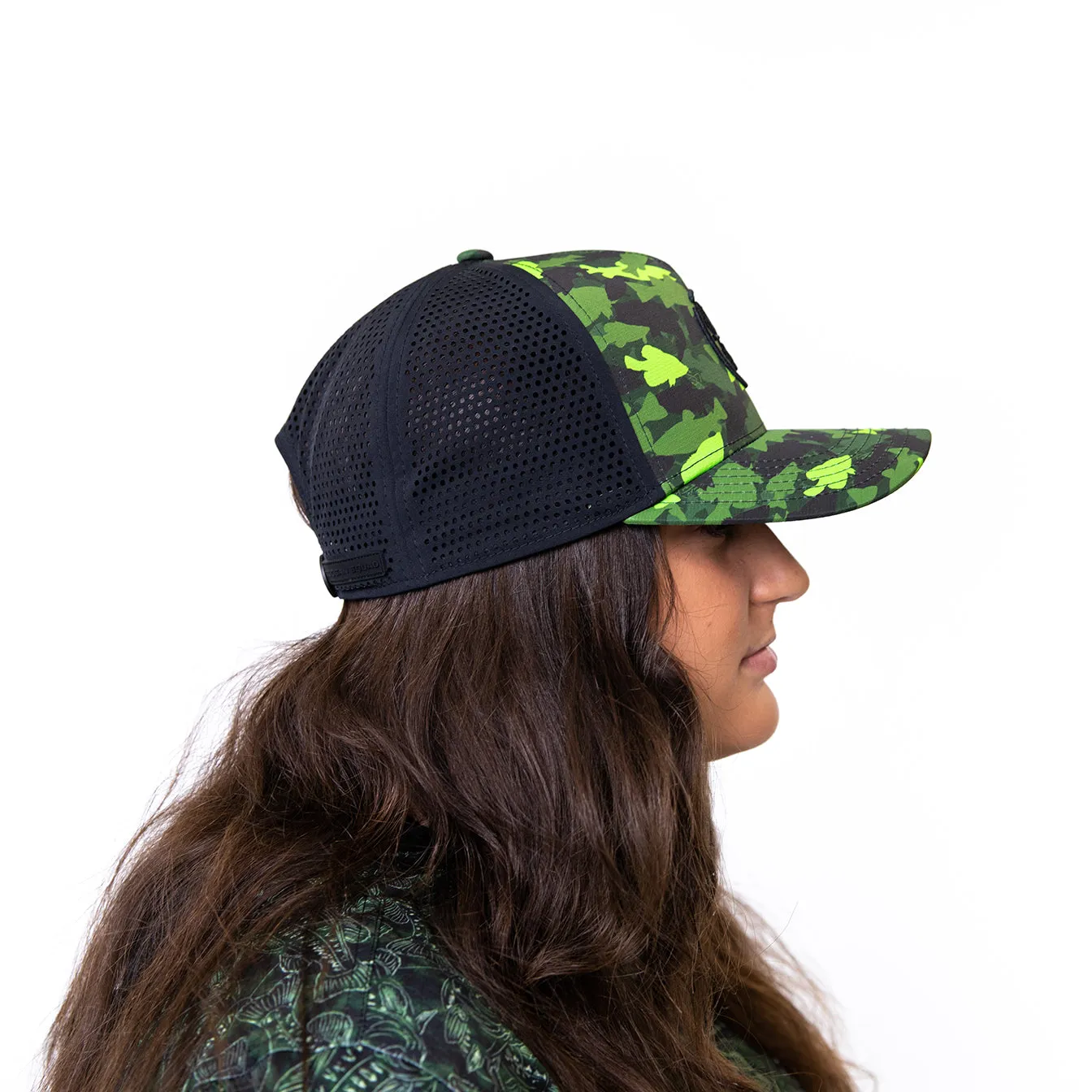 Googan Fish Camo Perforated Snapback