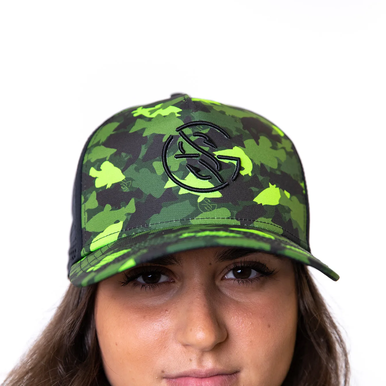 Googan Fish Camo Perforated Snapback