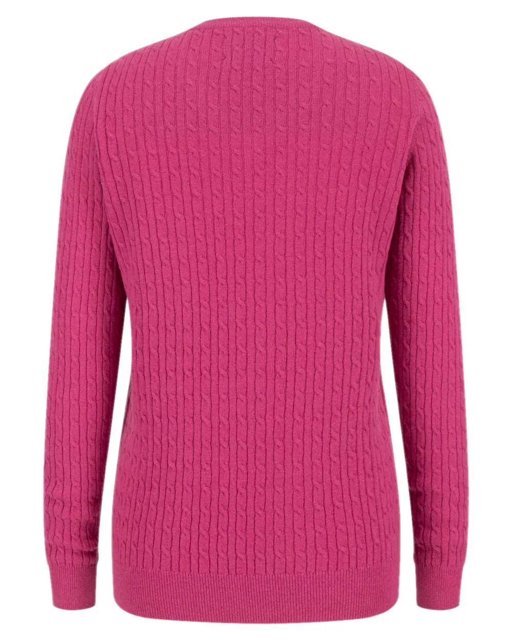 Hoggs of Fife Lauder Ladies Cable Pullover