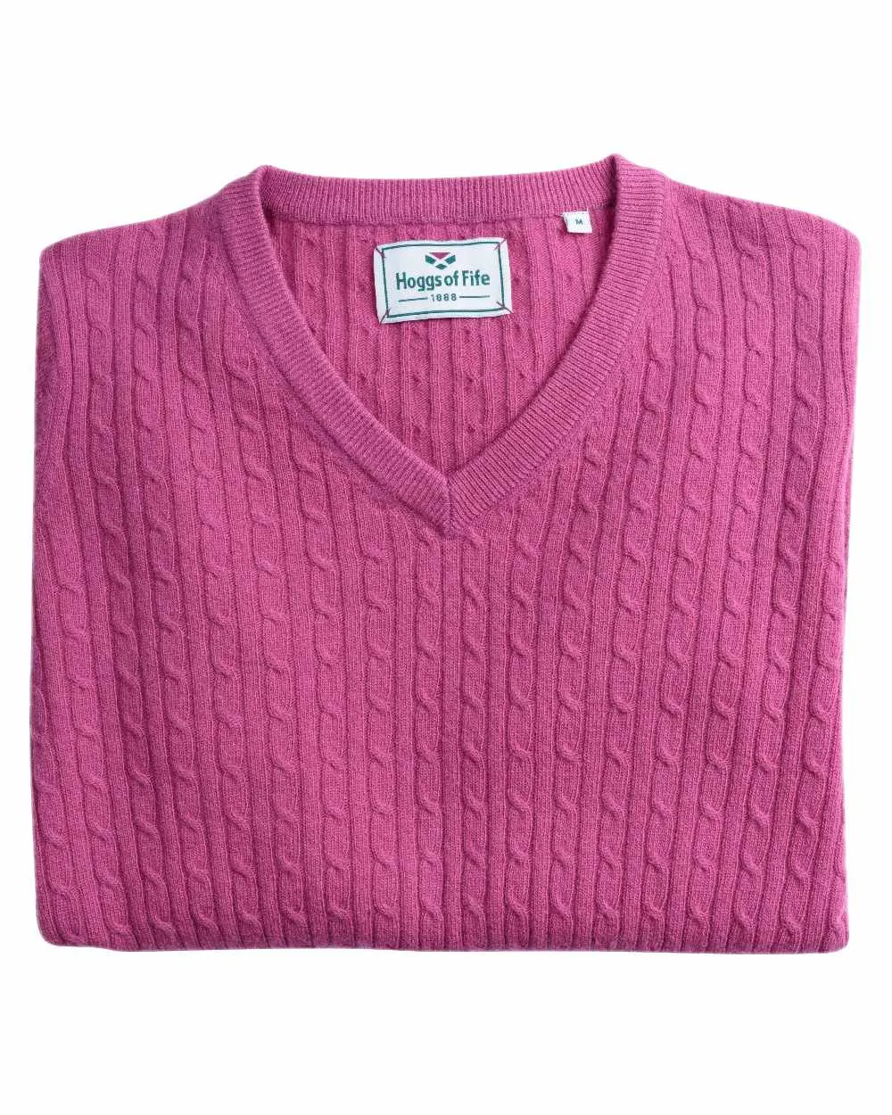 Hoggs of Fife Lauder Ladies Cable Pullover