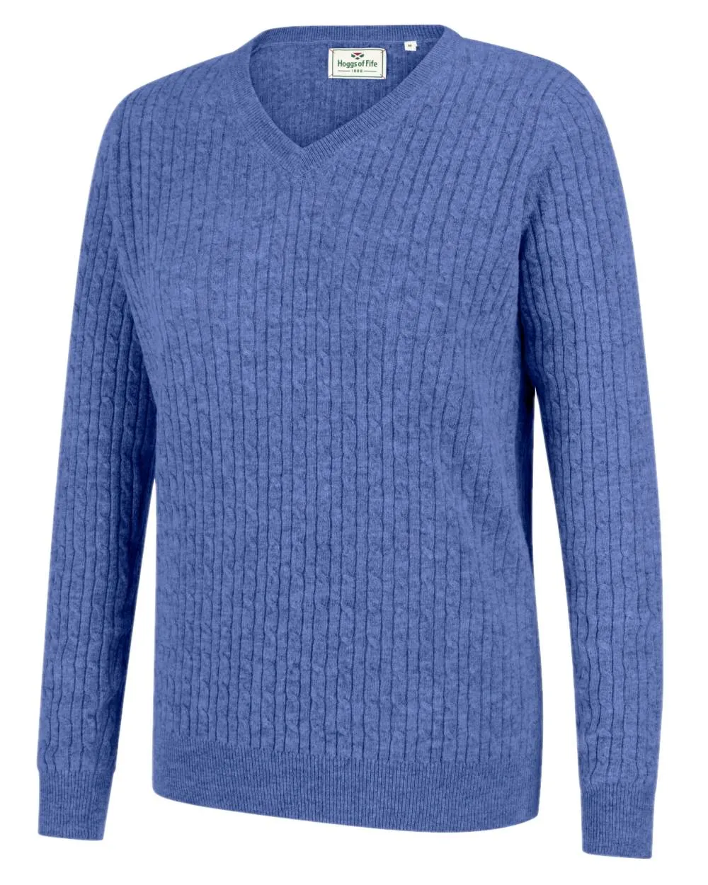 Hoggs of Fife Lauder Ladies Cable Pullover