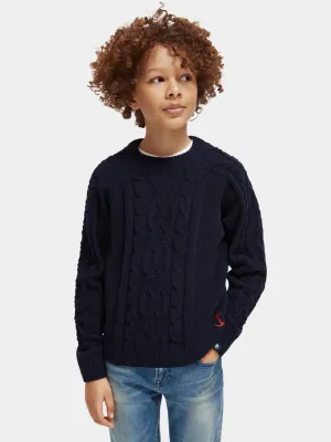 Kids - Cable knit pullover