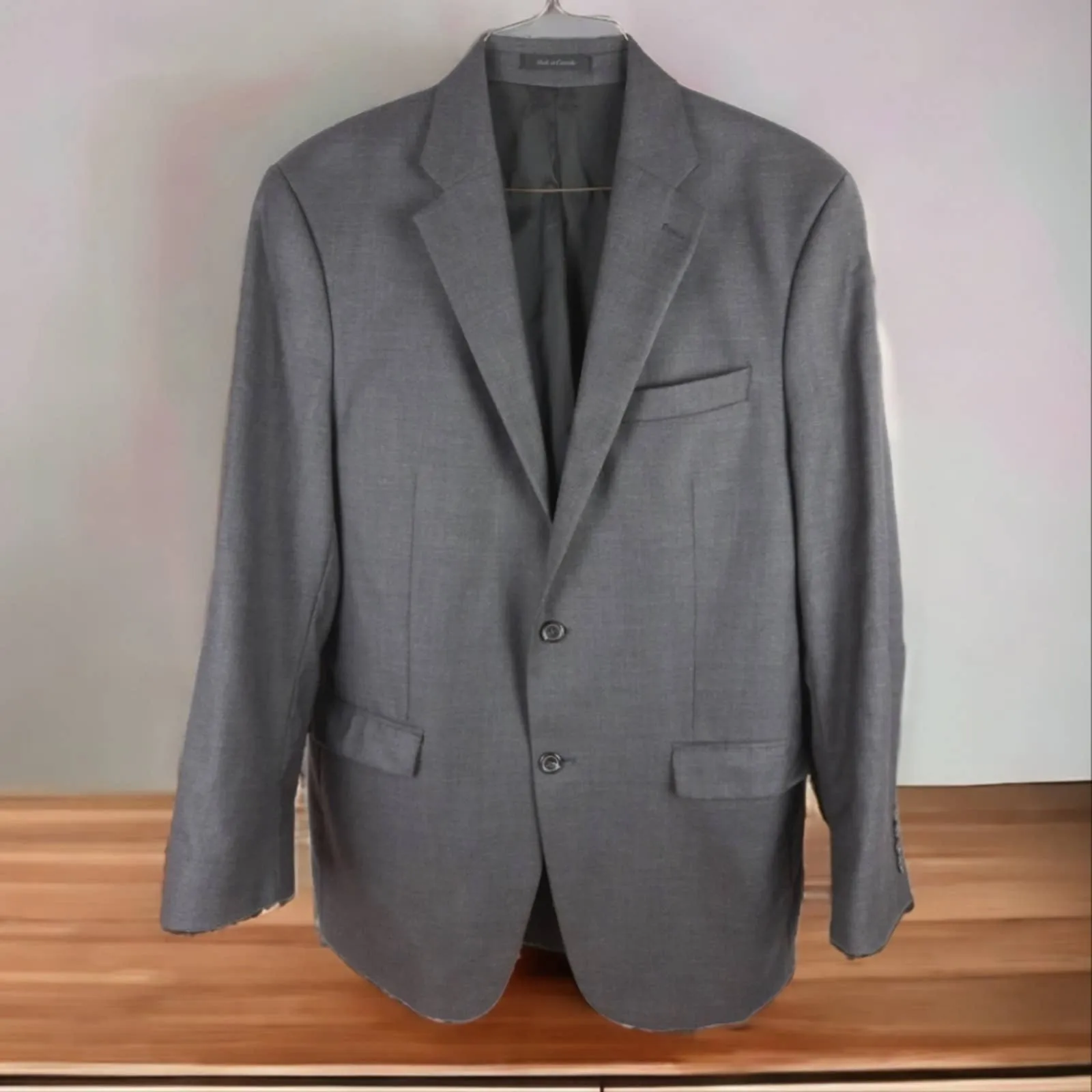 Lauren Ralph Lauren Suit Jacket Blazer Sport Coat Classic Gray 42L