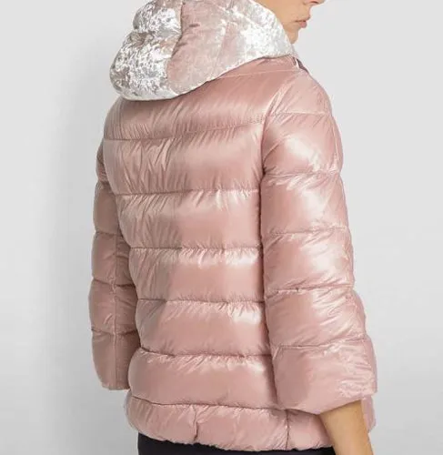 Light Pink Puffer Jacket