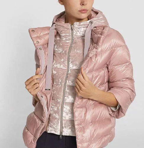 Light Pink Puffer Jacket