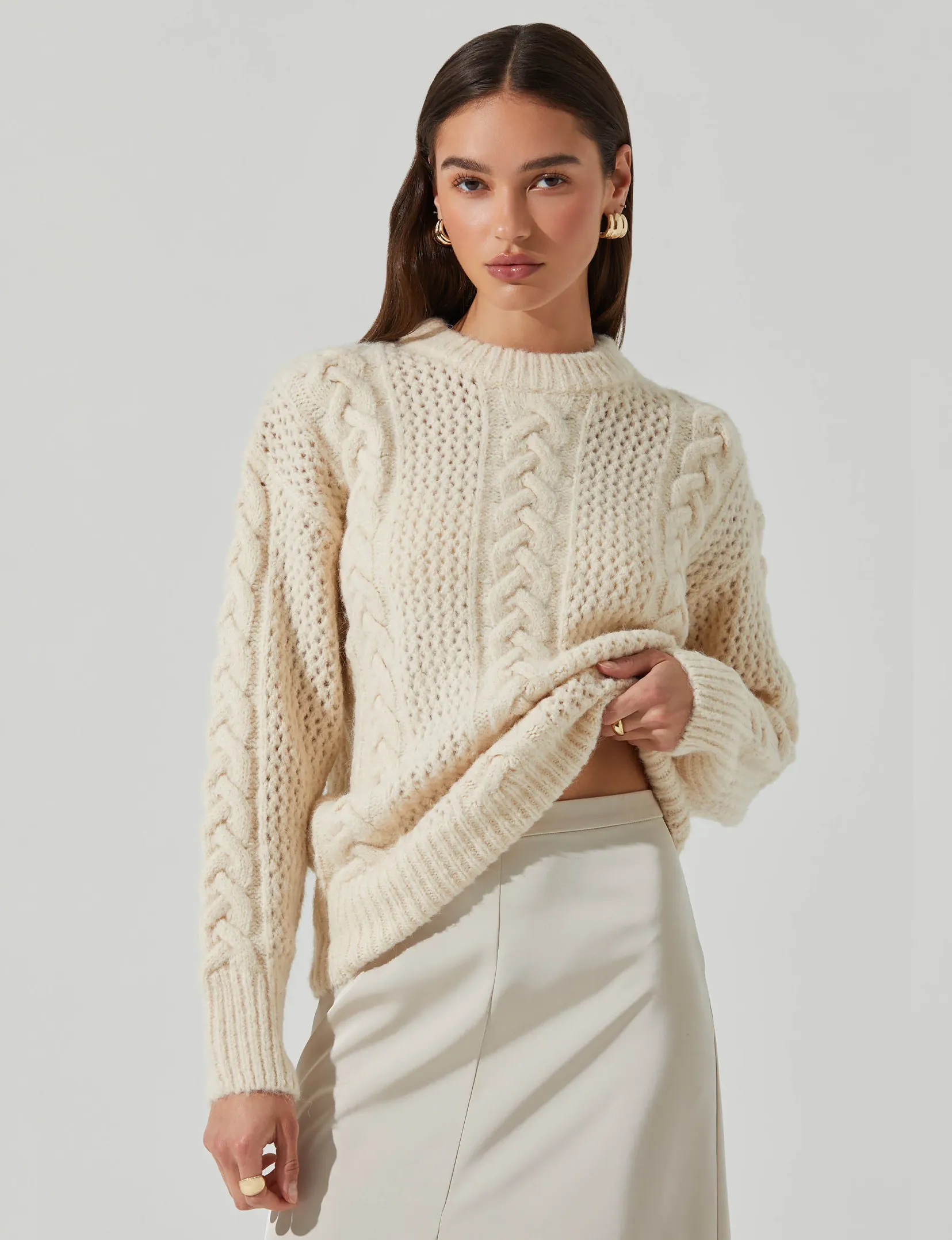 Lisbeth Sweater, Cream