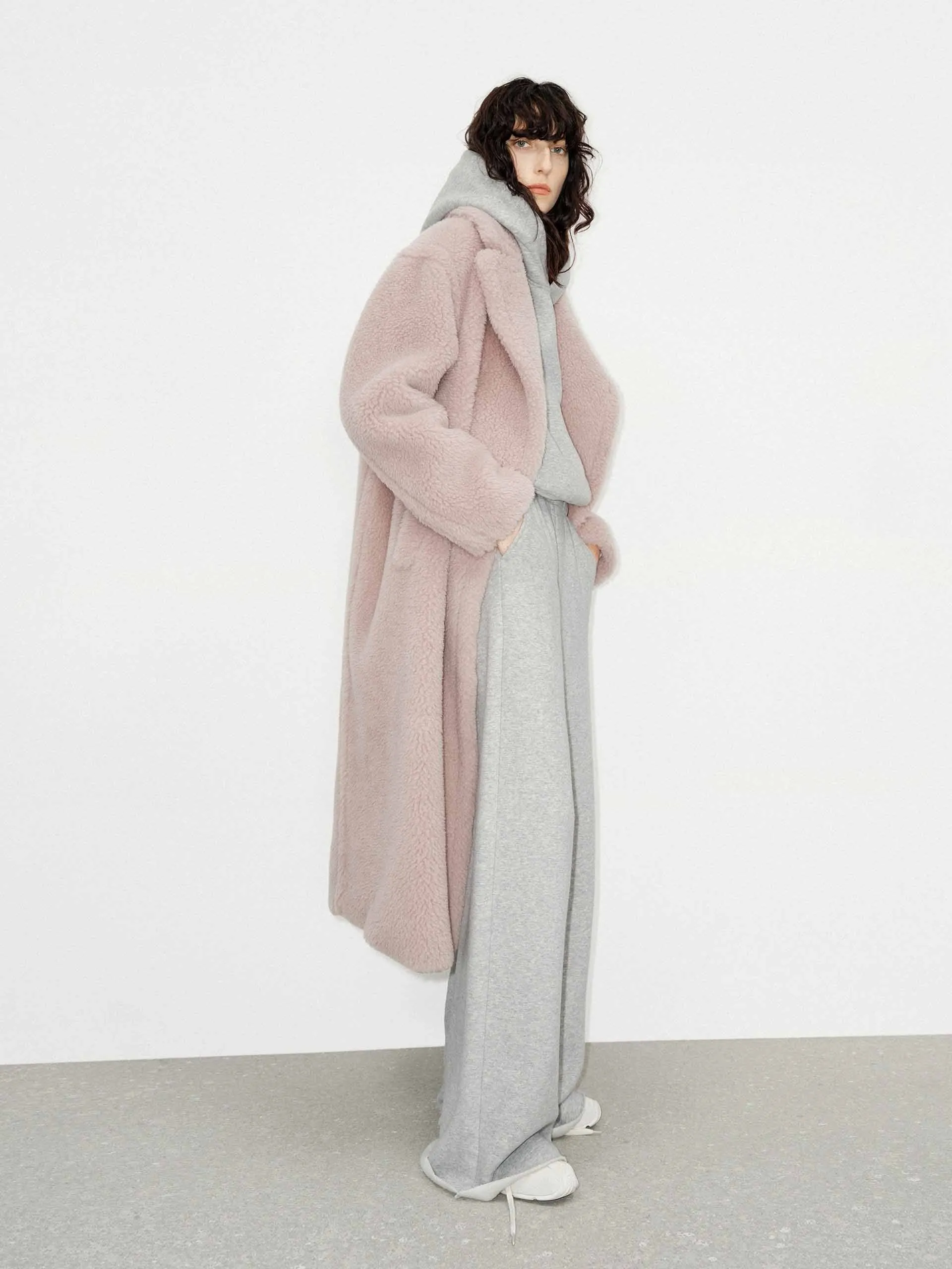 Longline Teddy Coat