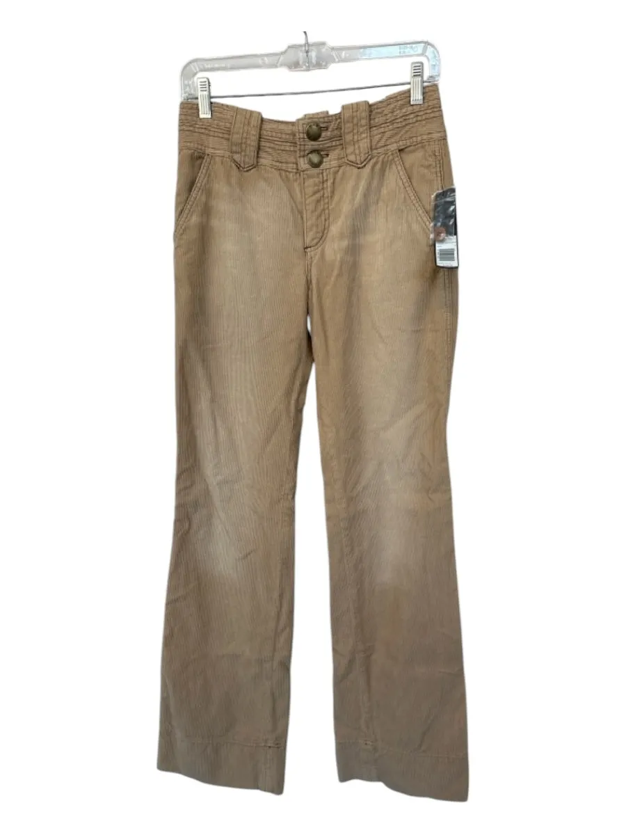 Marc Jacobs Size 4 Tan Corduroy Wide Leg Pants