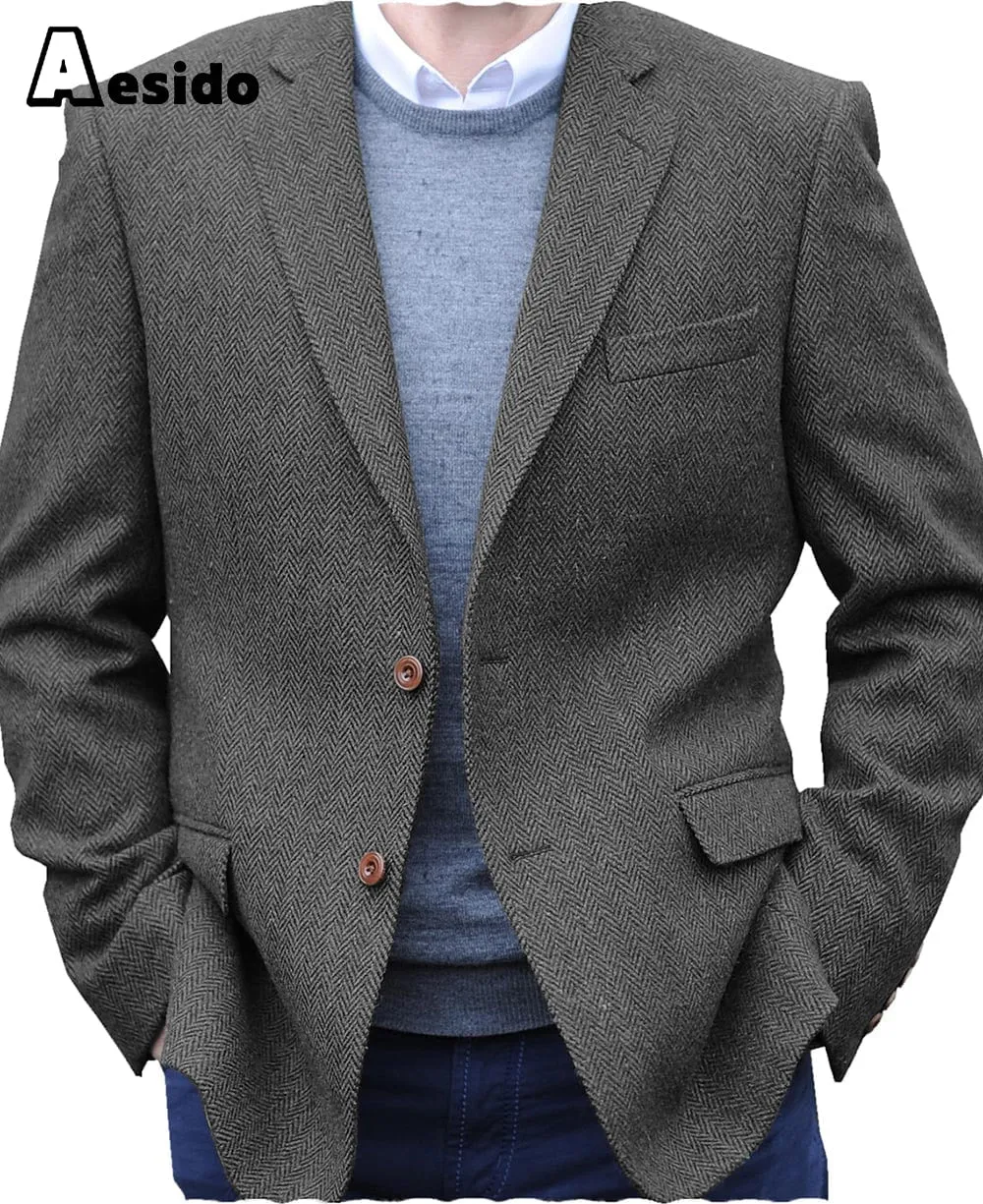 Men's Notch Lapel Blazer