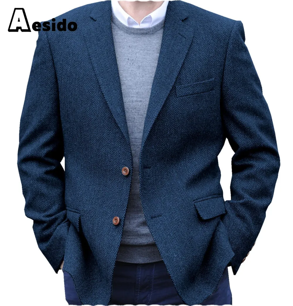 Men's Notch Lapel Blazer