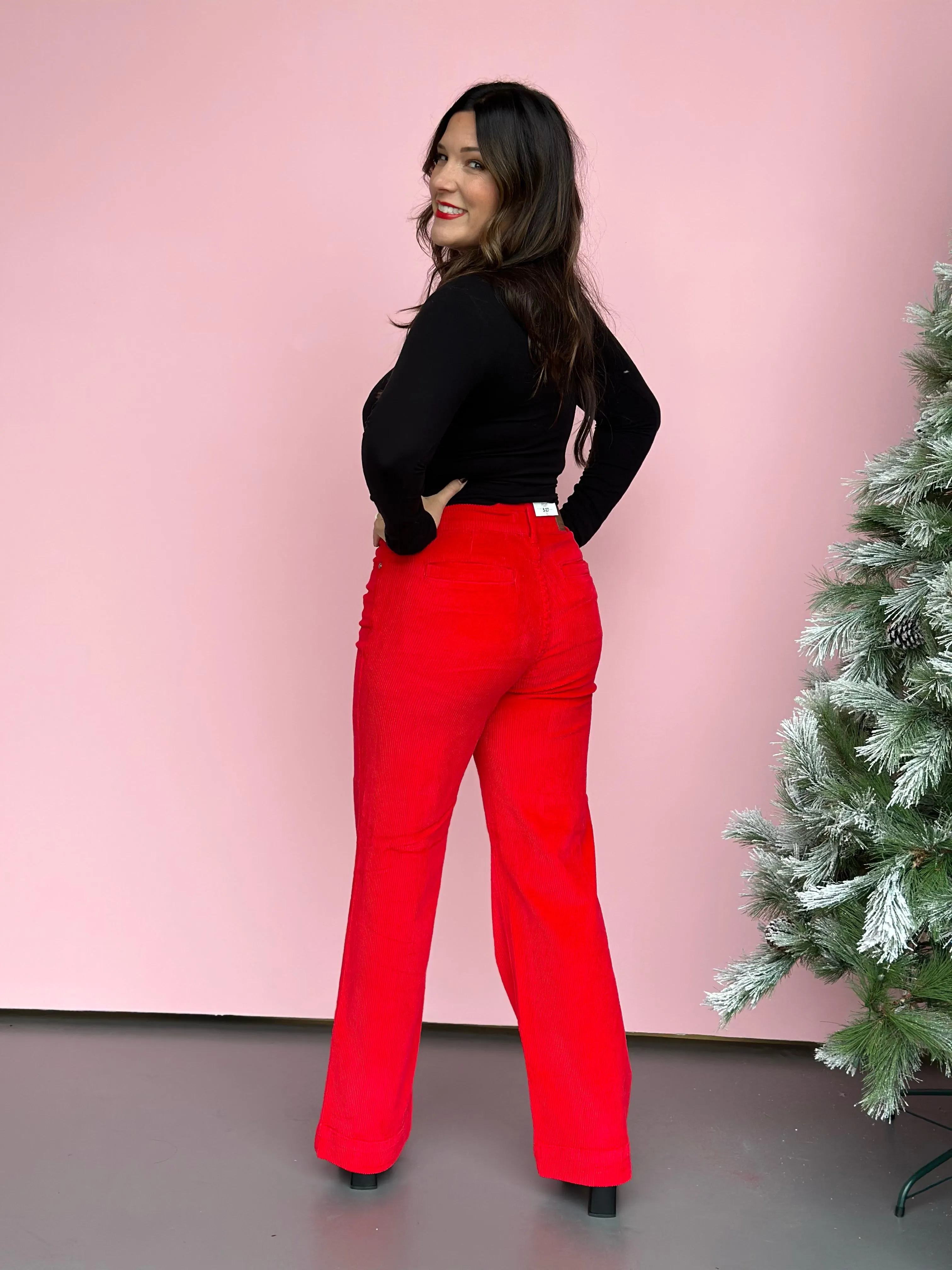 Molly{JB}Corduroy Wide Leg Trouser