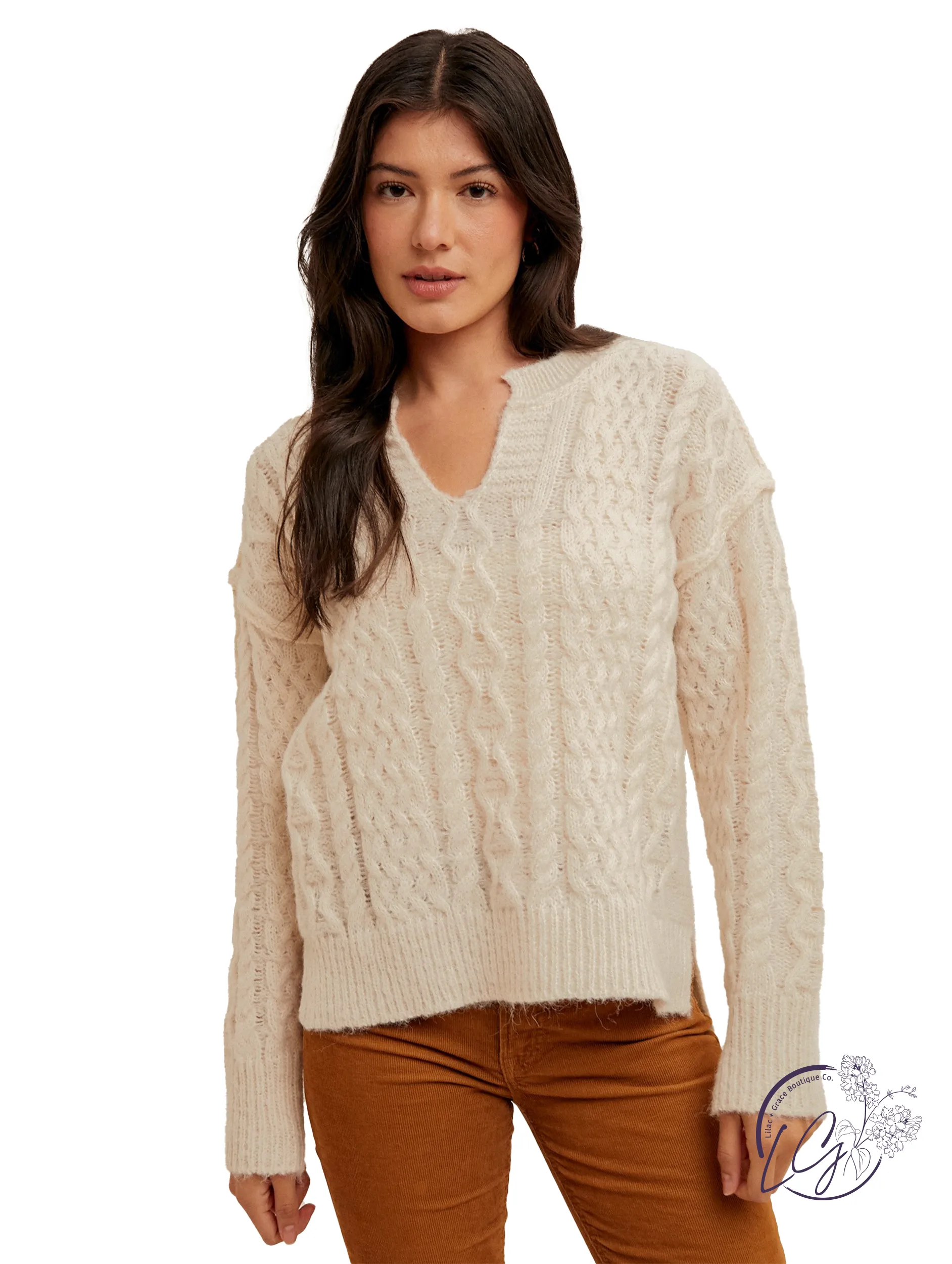 Notch Waves Pullover