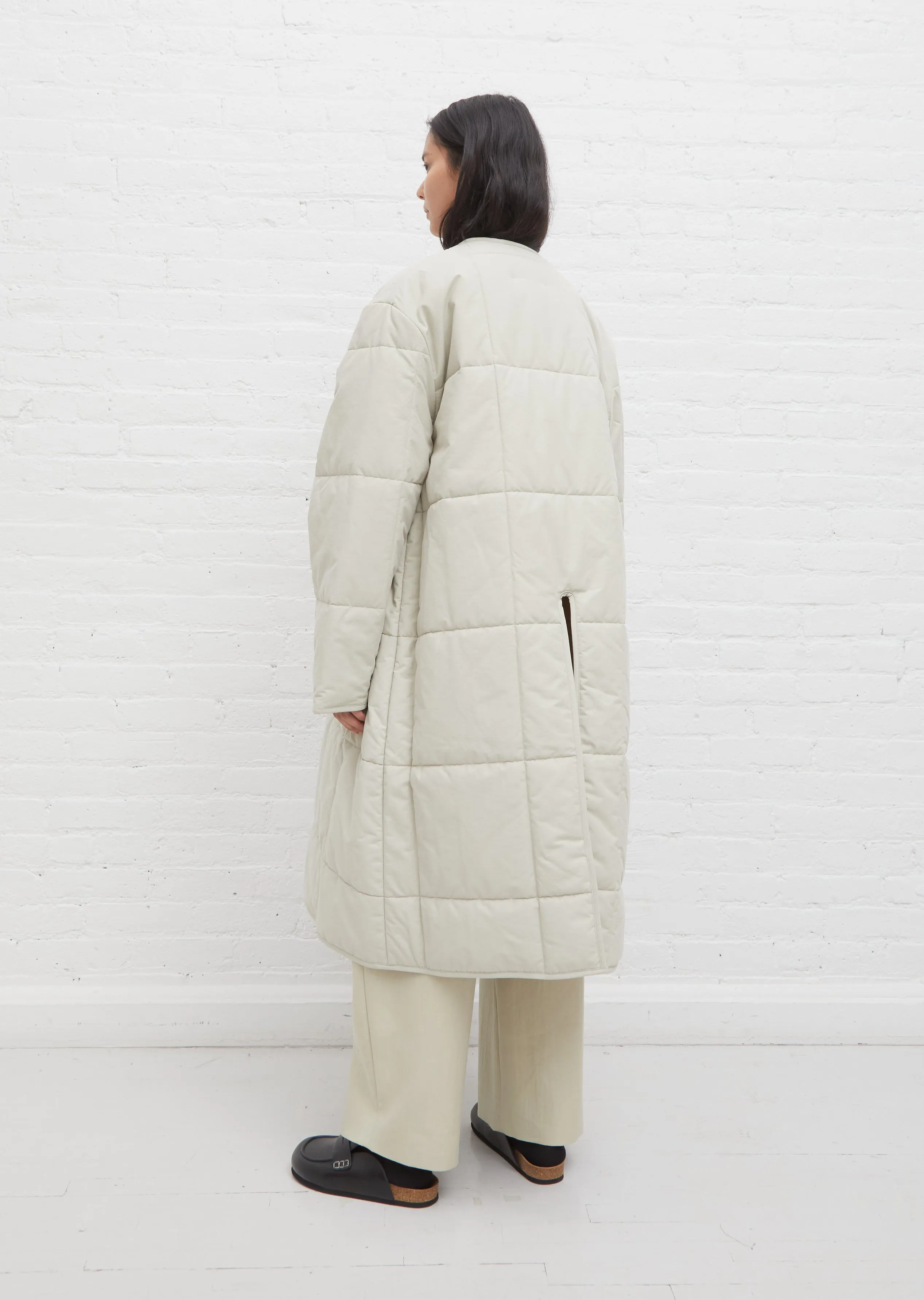 Pieper Liner Cotton Coat — Stone