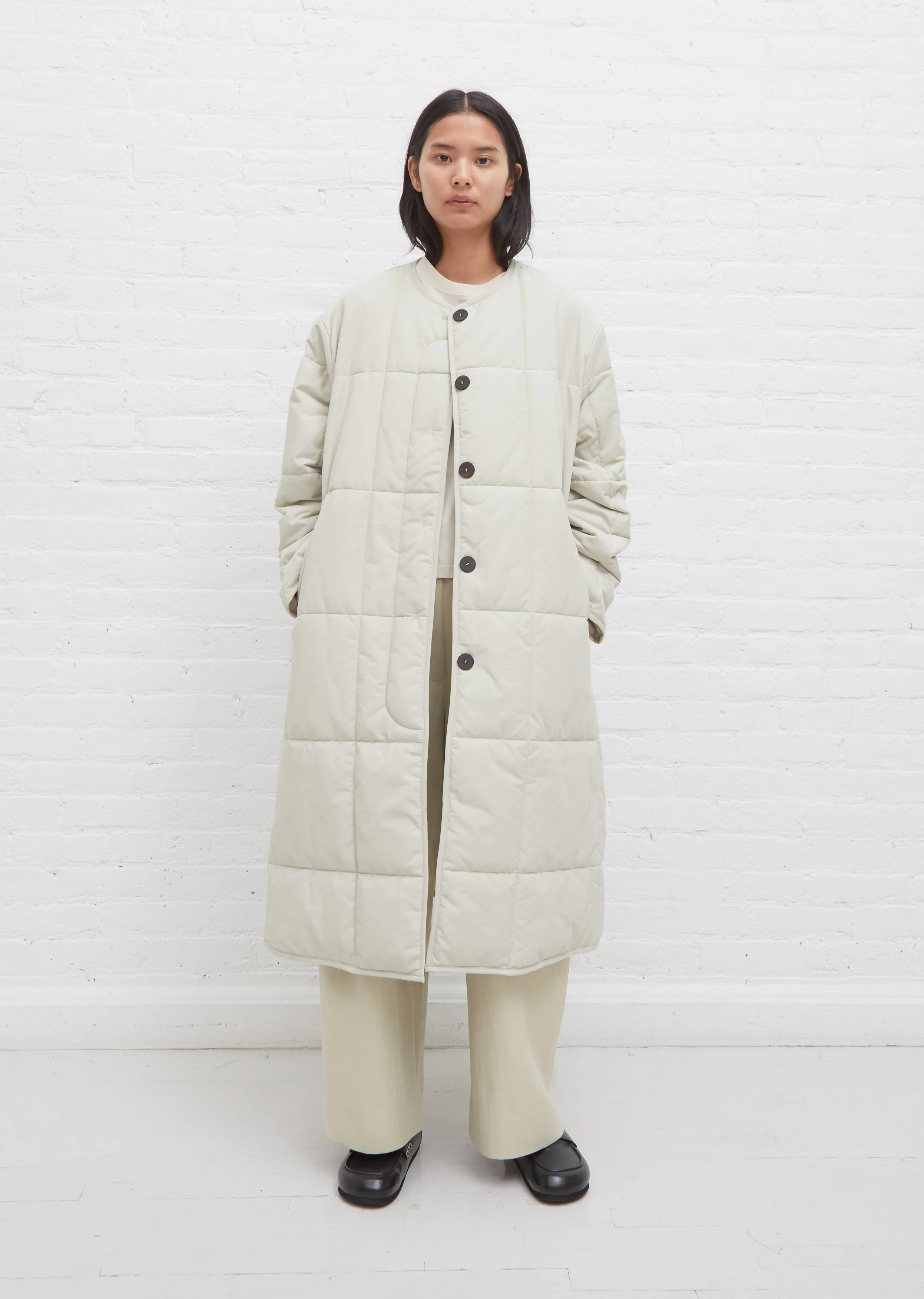 Pieper Liner Cotton Coat — Stone