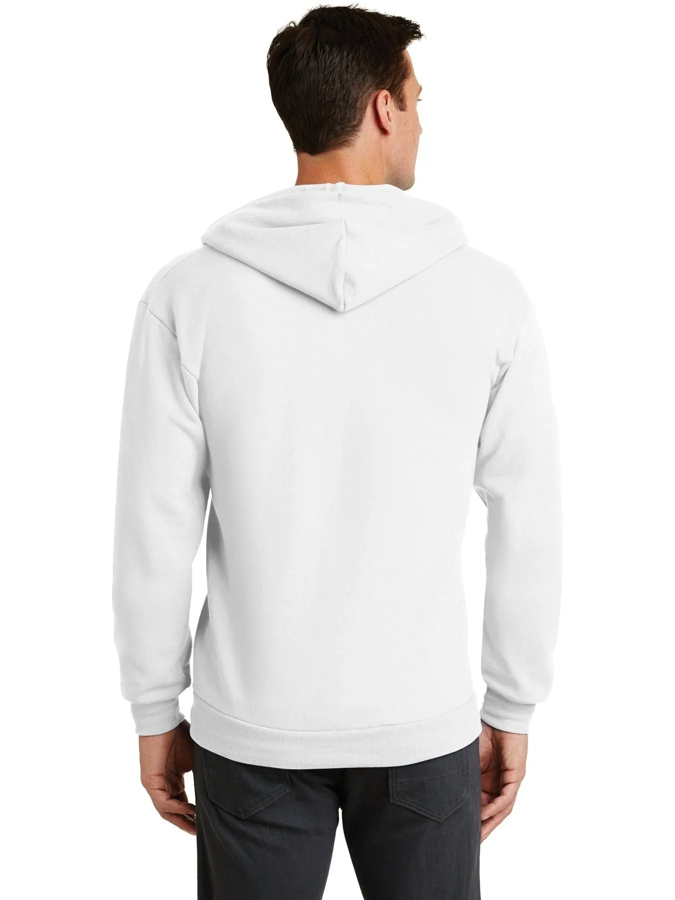 Port & Company Core Fleece Full-Zip Hooded Sweatshirt