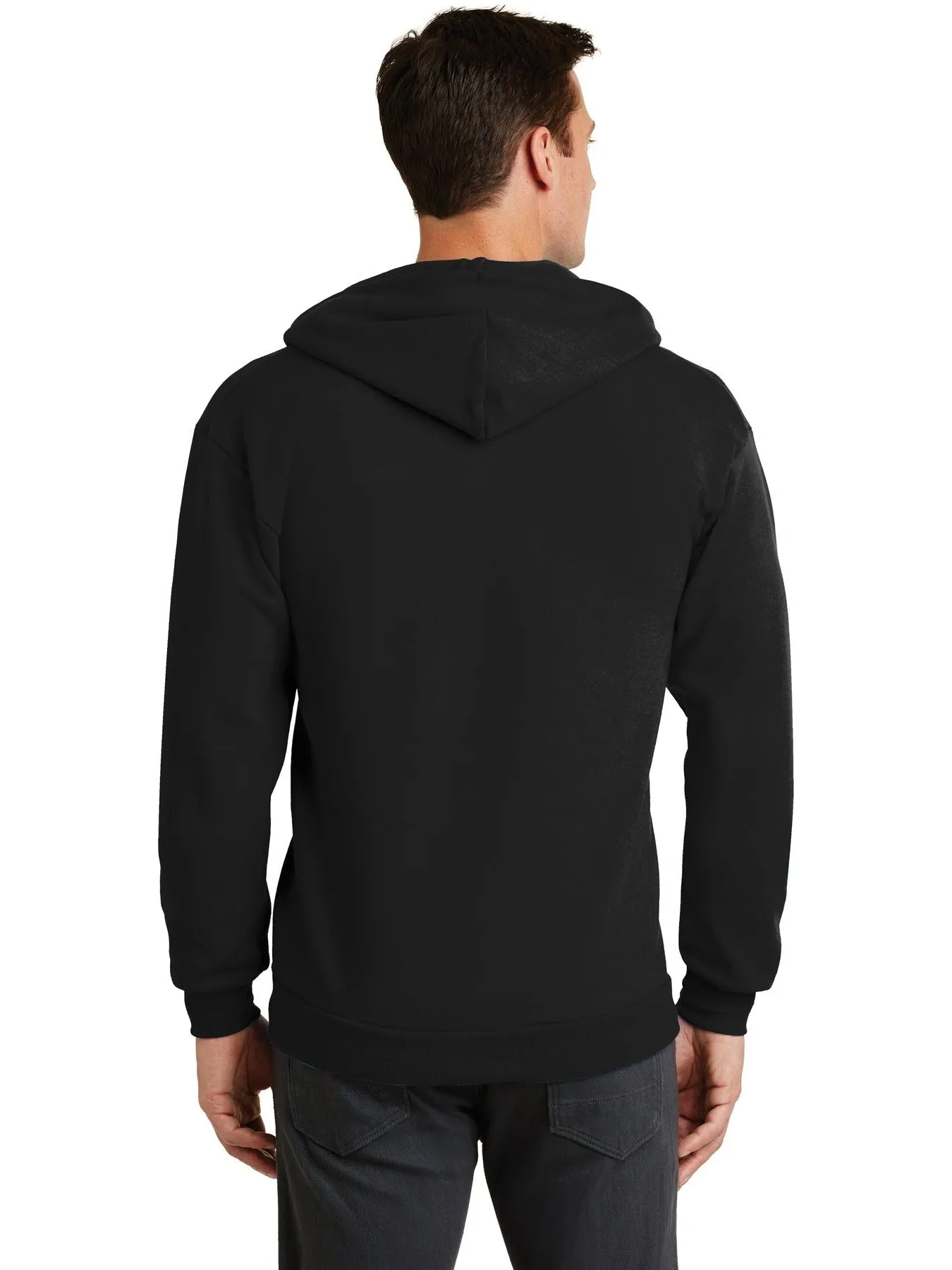 Port & Company Core Fleece Full-Zip Hooded Sweatshirt