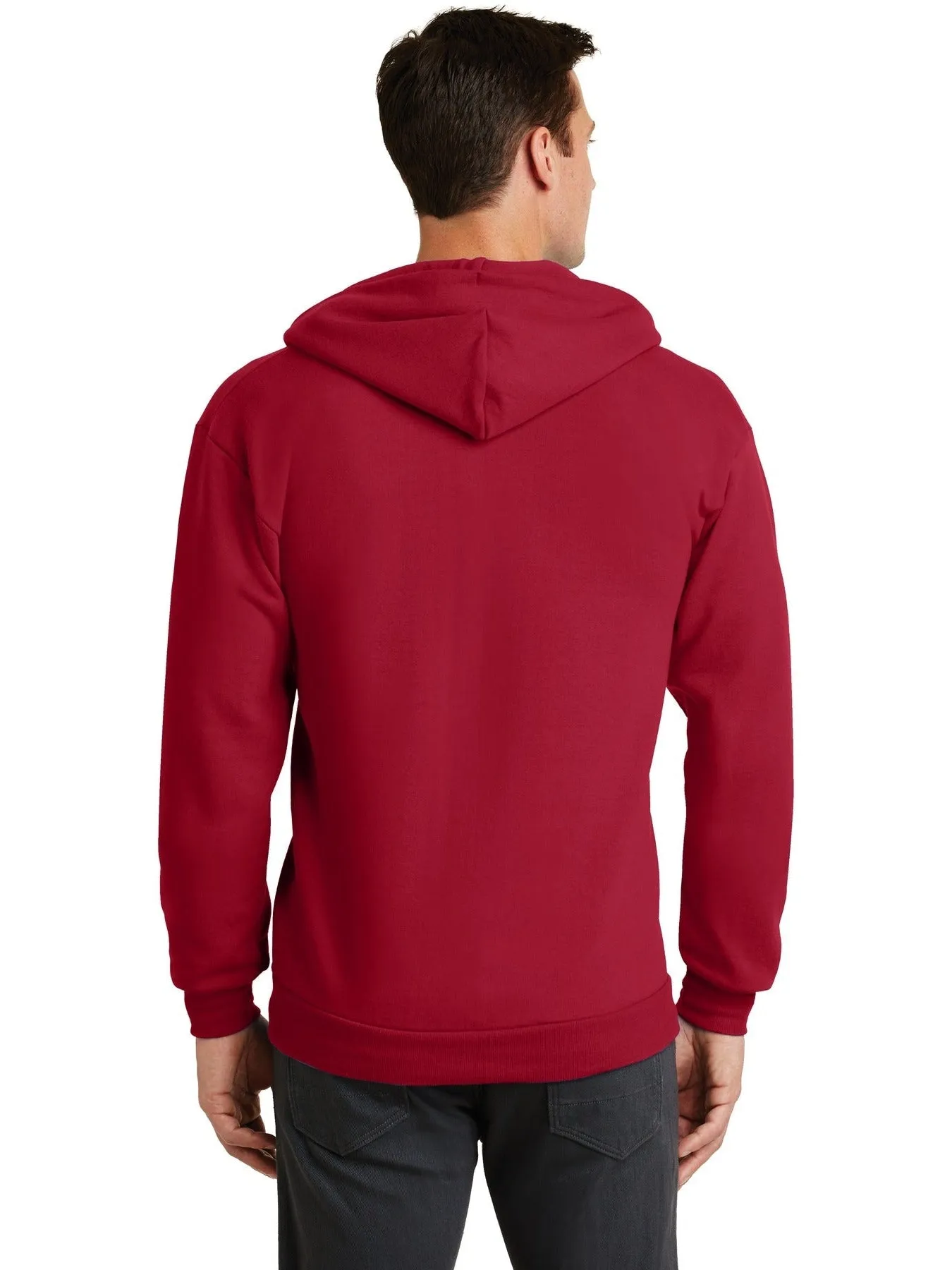 Port & Company Core Fleece Full-Zip Hooded Sweatshirt