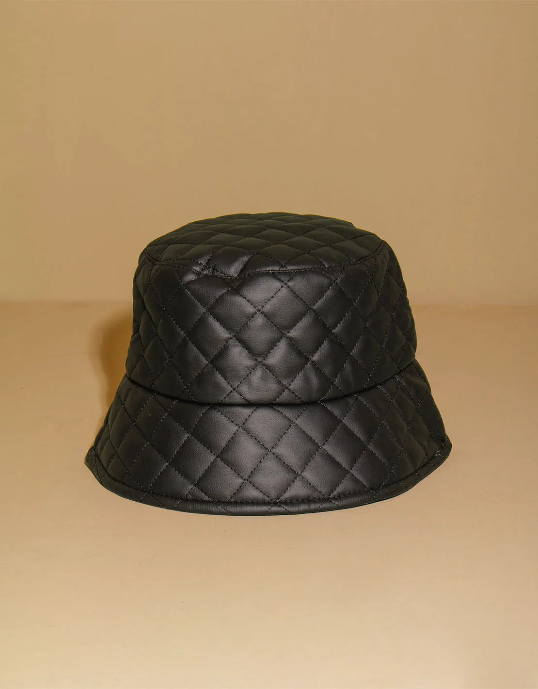 Quilted bucket hat