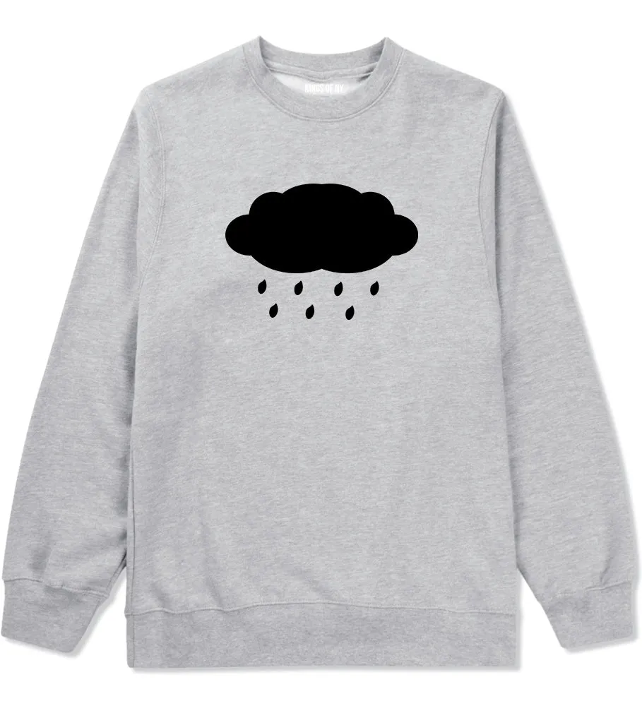 Rain Cloud Mens Crewneck Sweatshirt