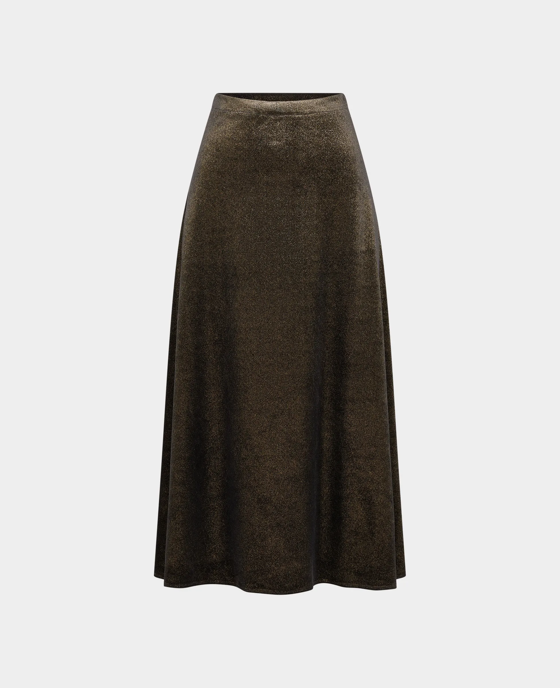 Sparkle Velvet Midi Skirt