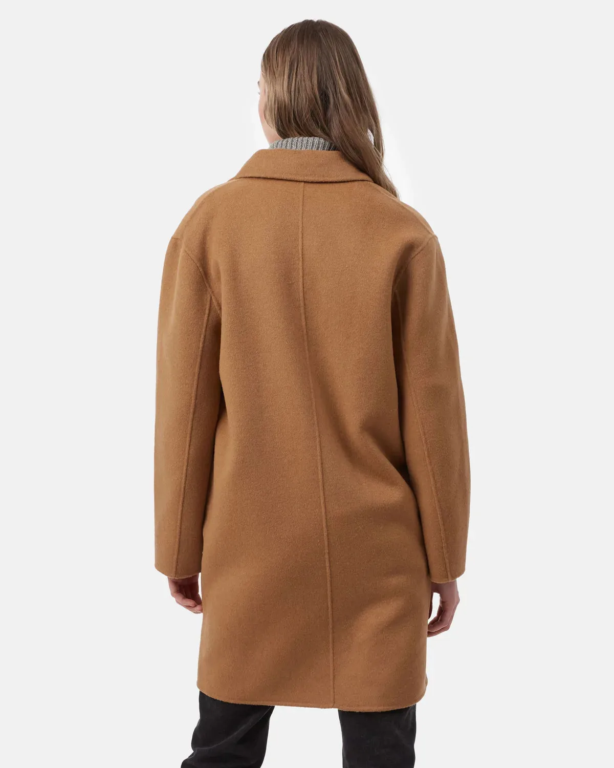 TENTREE WOOL LONGLINE COAT