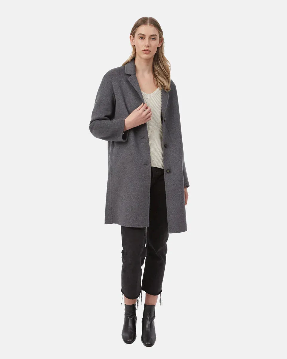 TENTREE WOOL LONGLINE COAT