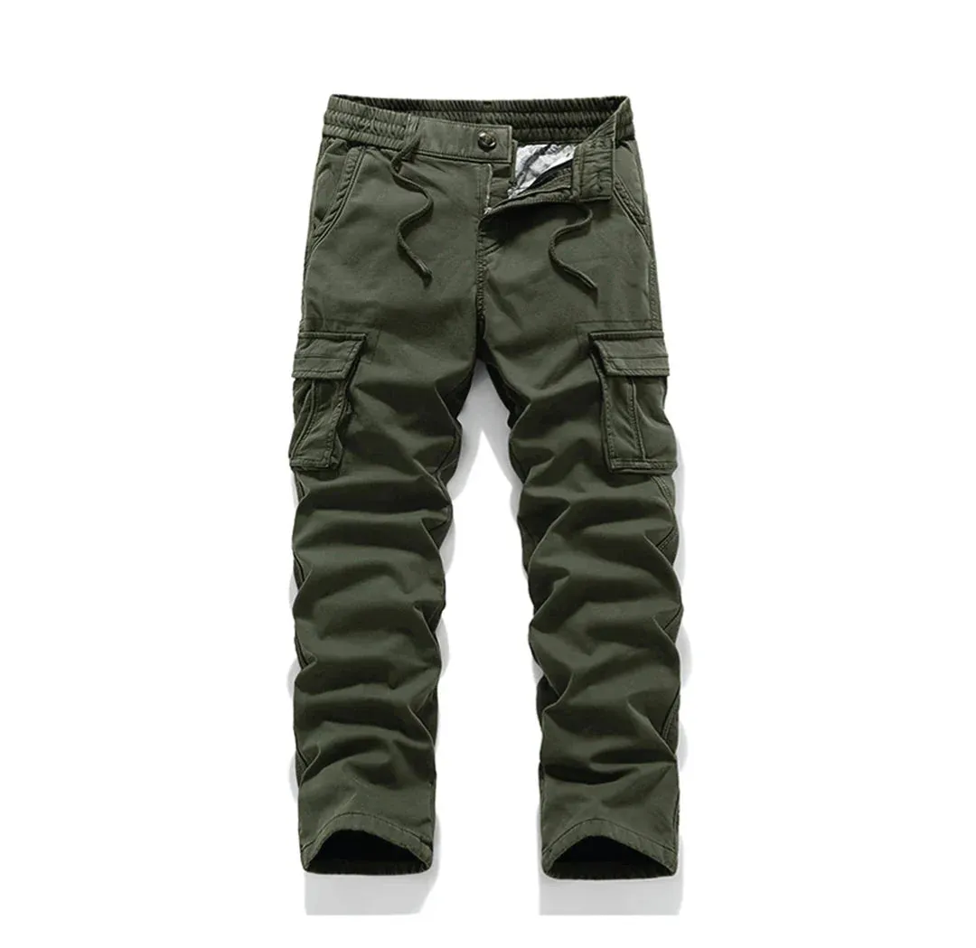 TerrainGuard Fleece-Lined Cargo Pants