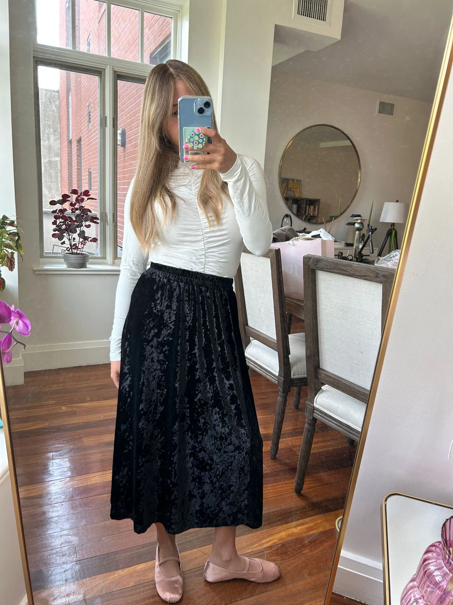 The Velvet Skirt